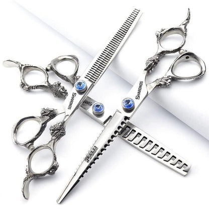 Professionelle Friseurschere 6/7 Zoll 440C Stahl