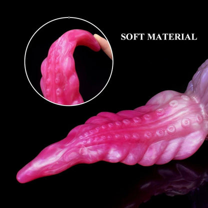Alien Tentakel Dildo Monster Zungen Anal Plug Realistischer Dildo Mit Saugnapf