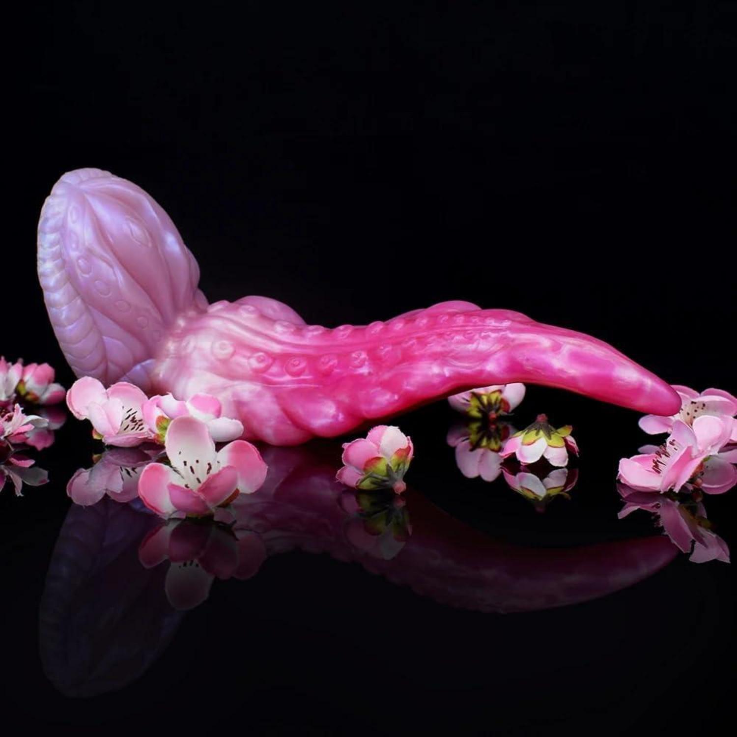 Alien Tentakel Dildo Zungen Anal Plug Saugnapf Prostata Stimulierung