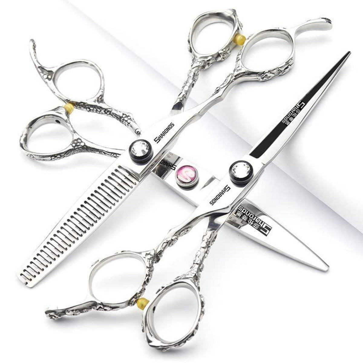 Professionelle Friseurschere 6 Zoll (3er Set) für Linkshänder