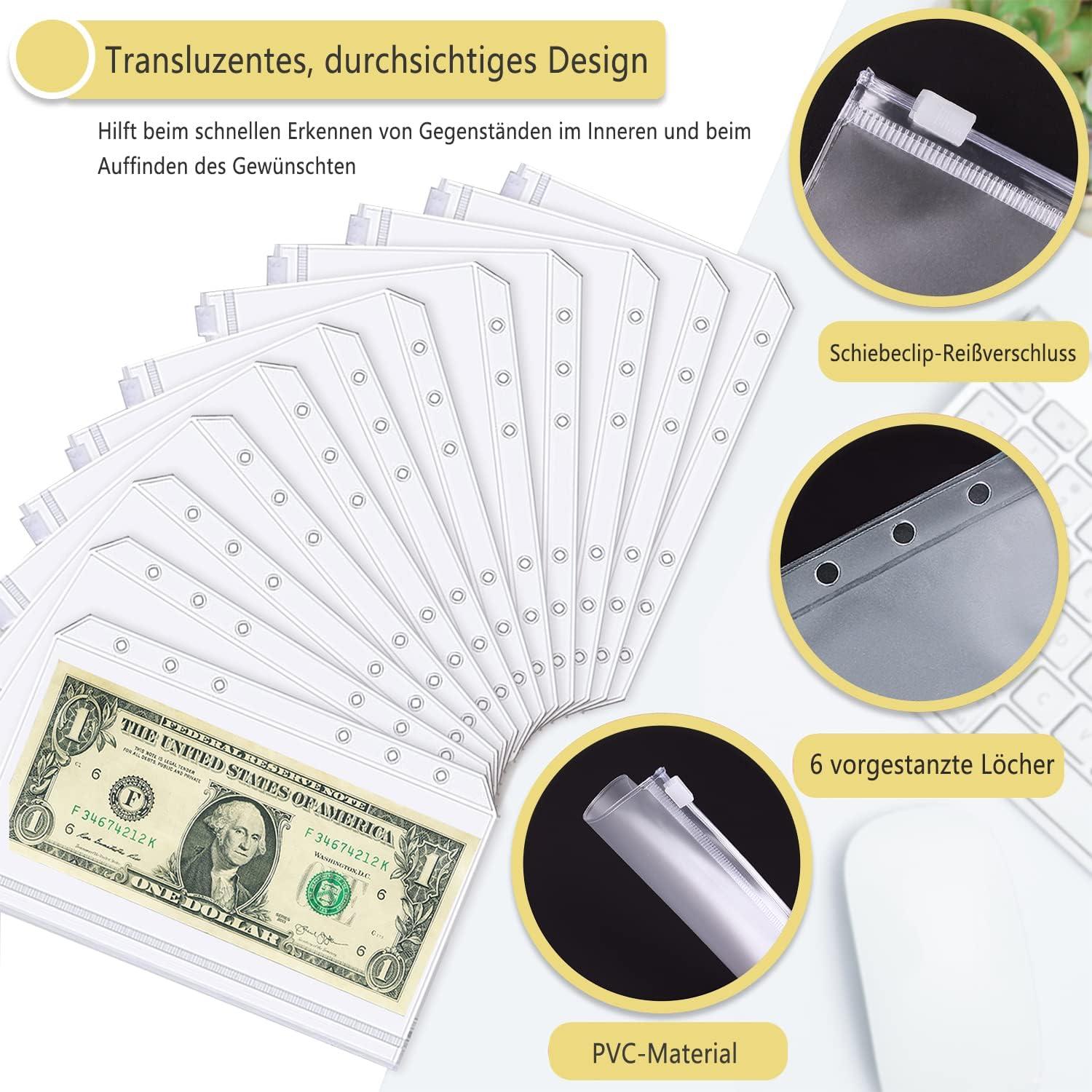A6 Binder Budget Planner Geld Organizer Sparbuch Etiketten Reise