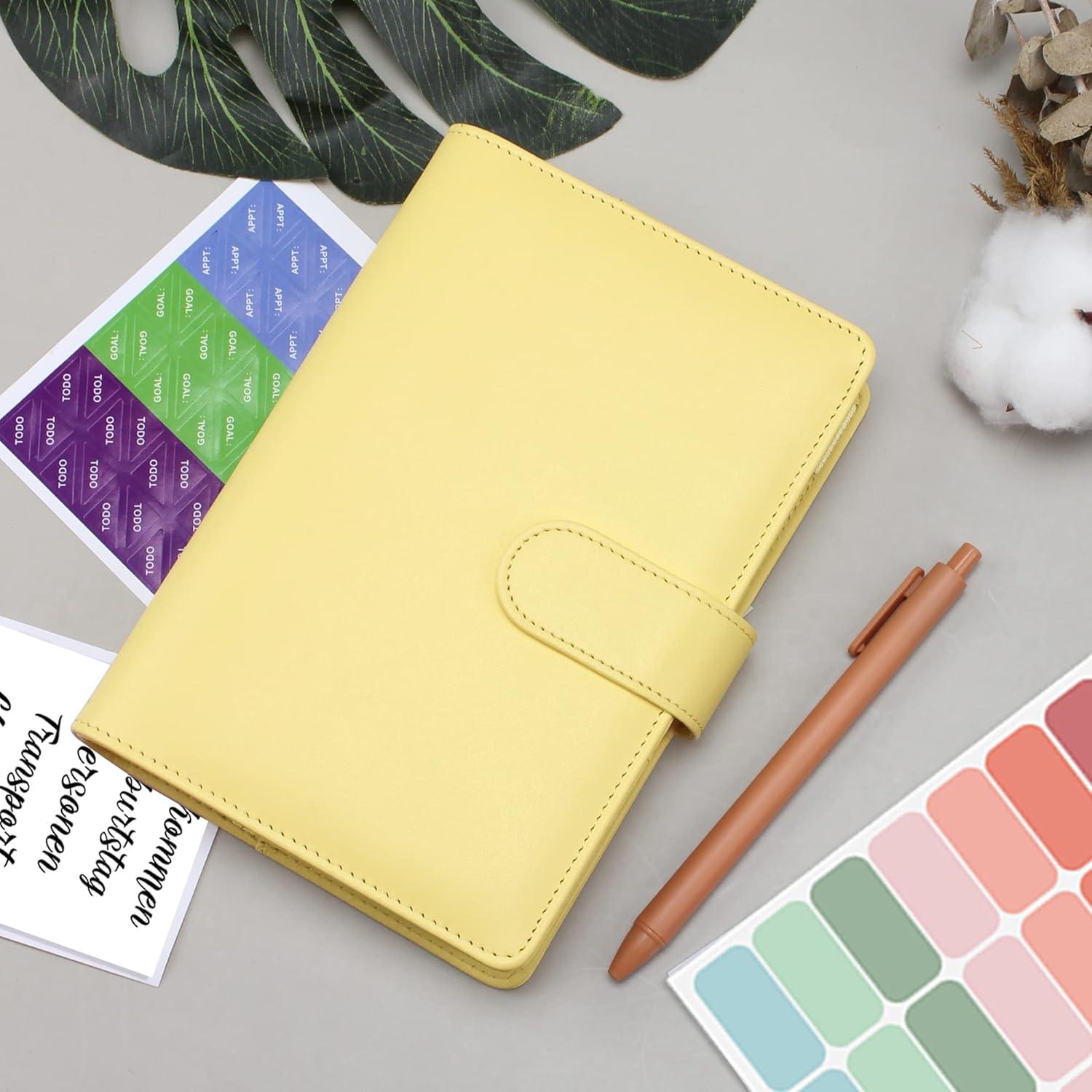 A6 Budget Planner Geld Organizer Binder Taschen Blätter Reisen Tagebuch