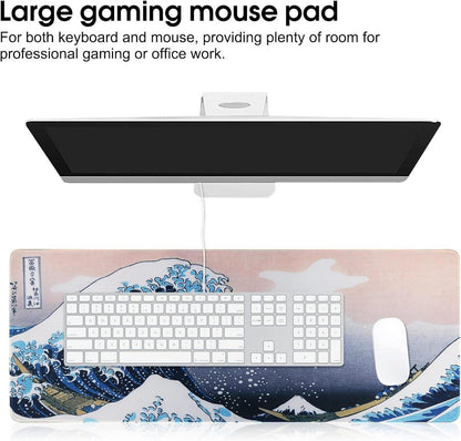 Gaming Mauspad XXL 60x30cm wasserdicht rutschfeste