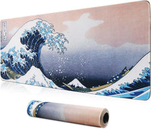 Gaming Mauspad XXL wasserdicht rutschfeste Gummibasis 80x30cm