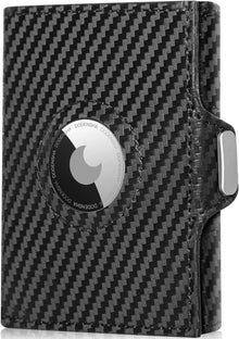 RFID-Schutz Slim Wallet für Herren mit Münzfach | Kreditkartenetui in