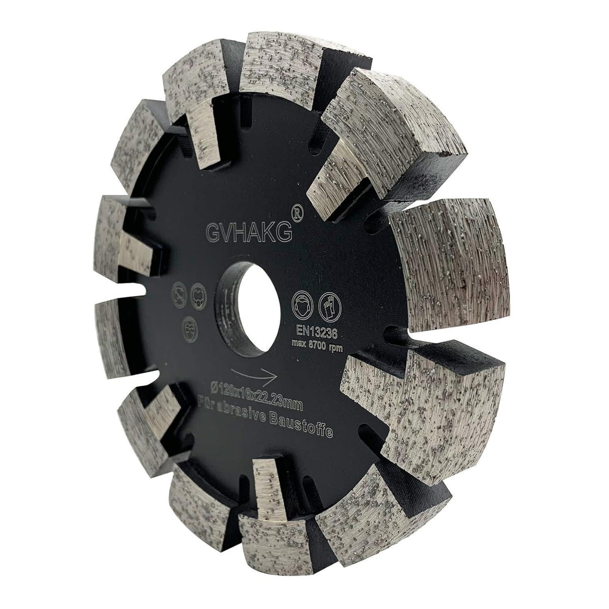 Diamant Frässcheibe 120mm für Fußbodenheizung & Estrich