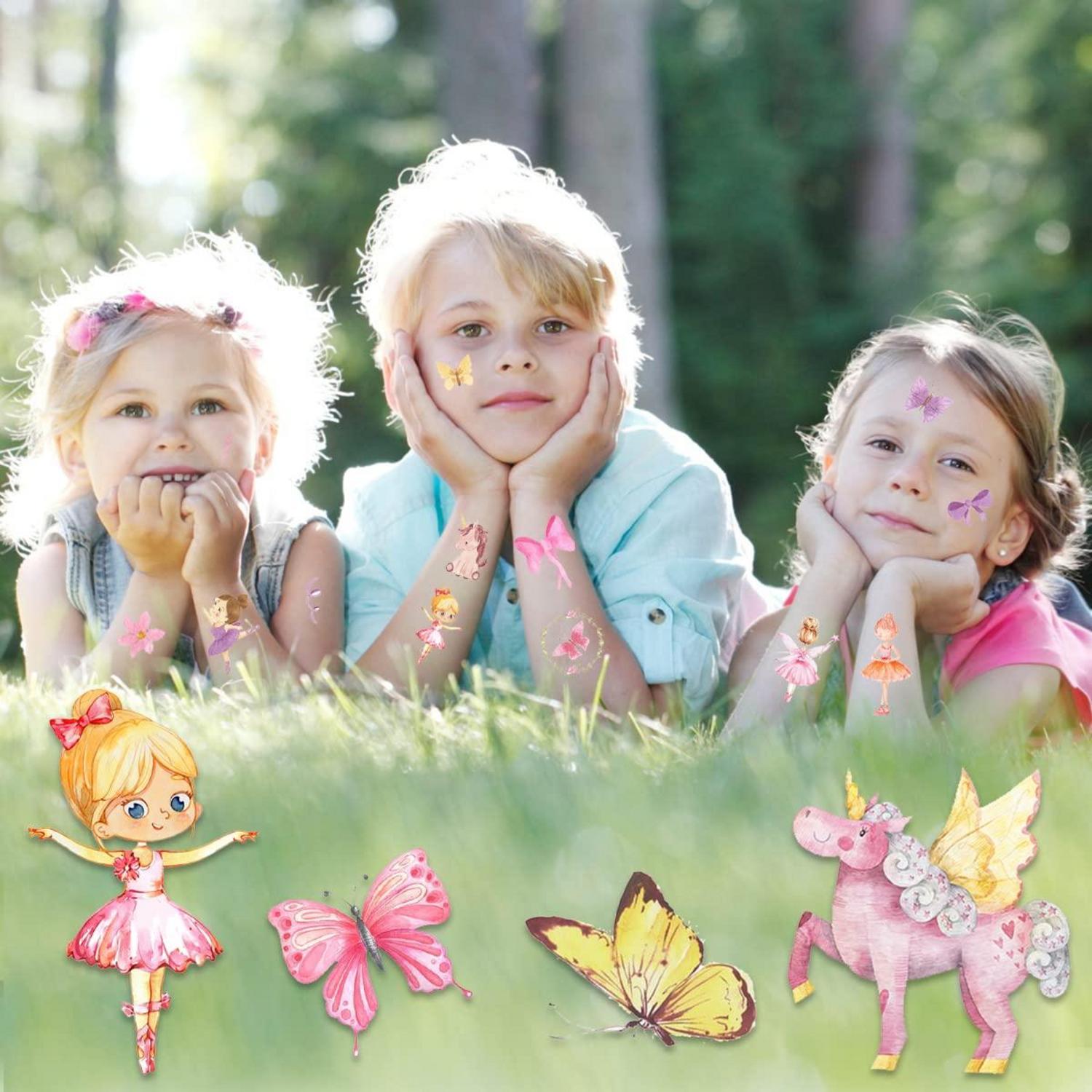 120+ Einhorn Schmetterling Tattoo Kinder Mädchen Temporär