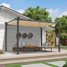 Wasserdichter Aluminium Pavillon mit Schiebedach und geradem