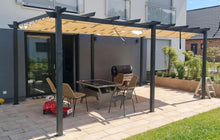 Aluminium Pergola 3.65x5.5m Wasserdicht Stabil Winterfest Sonnenschutz