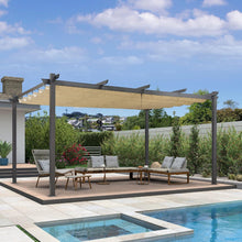Wasserdichte Pergola mit Sonnenschutz, Aluminium Partyzelt