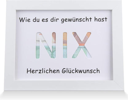 Kreative Geldgeschenk Verpackung für Geburtstag und Hochzeit, lustiges