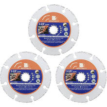 Multi Sägeblatt 85mm 6er Set für Winkelschleifer, Holz, Kunststoff