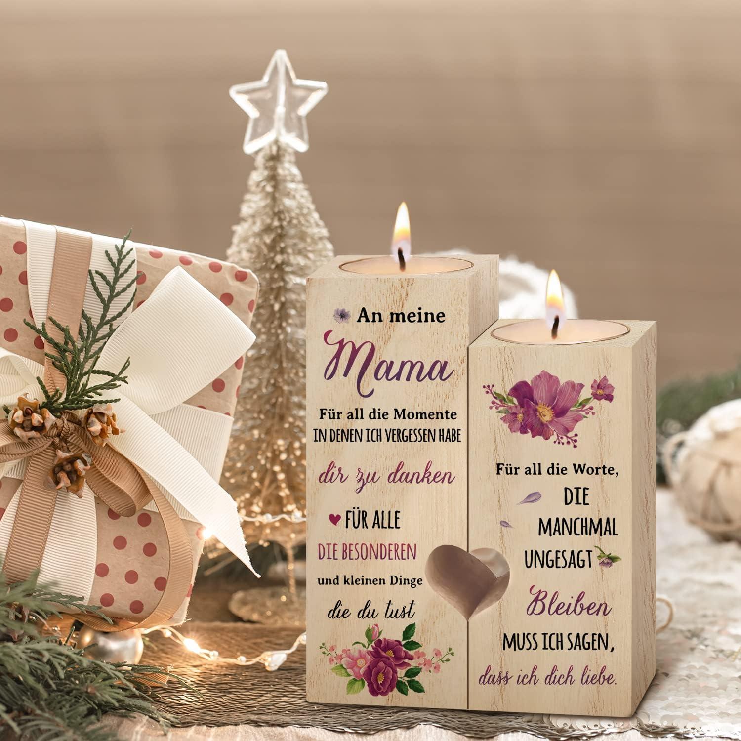 Personalisierter Kerzenhalter Geschenk Mama Geburtstag Muttertag