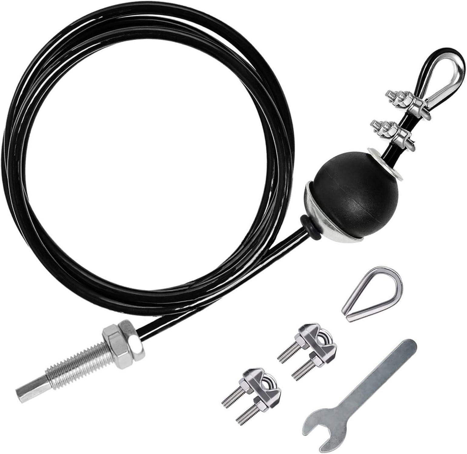 LFJ Gym Kabel Draht Fitness Stahlseil für Kabelzug Latzug 5mm 3,5m