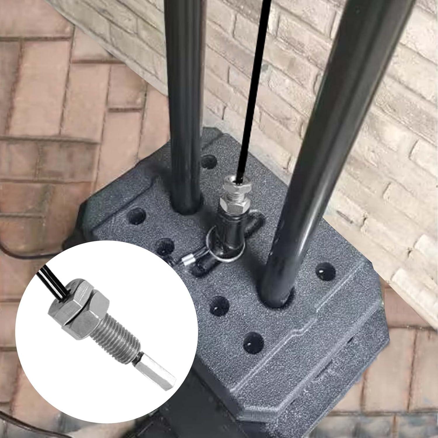 LFJ Gym Kabel Fitness Stahlseil für Latzug Kabelzug Kraftstation 5 mm 3,5m
