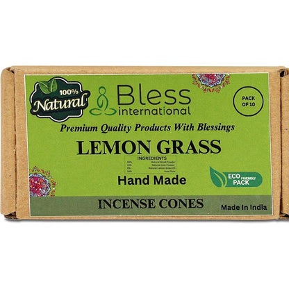 Räucherkegel Lemongrass Bio 10 Stück