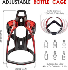 OSIGEI Fahrrad-Wasserflaschenhalter Set 610ml Mountainbike