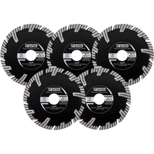 Diamant-Trennscheibe 125mm Turbo für Granit, Beton, Marmor
