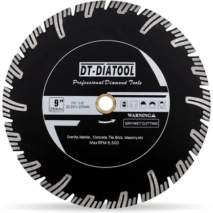 Diamant-Trennscheibe 230mm Turbo für Granit & Beton