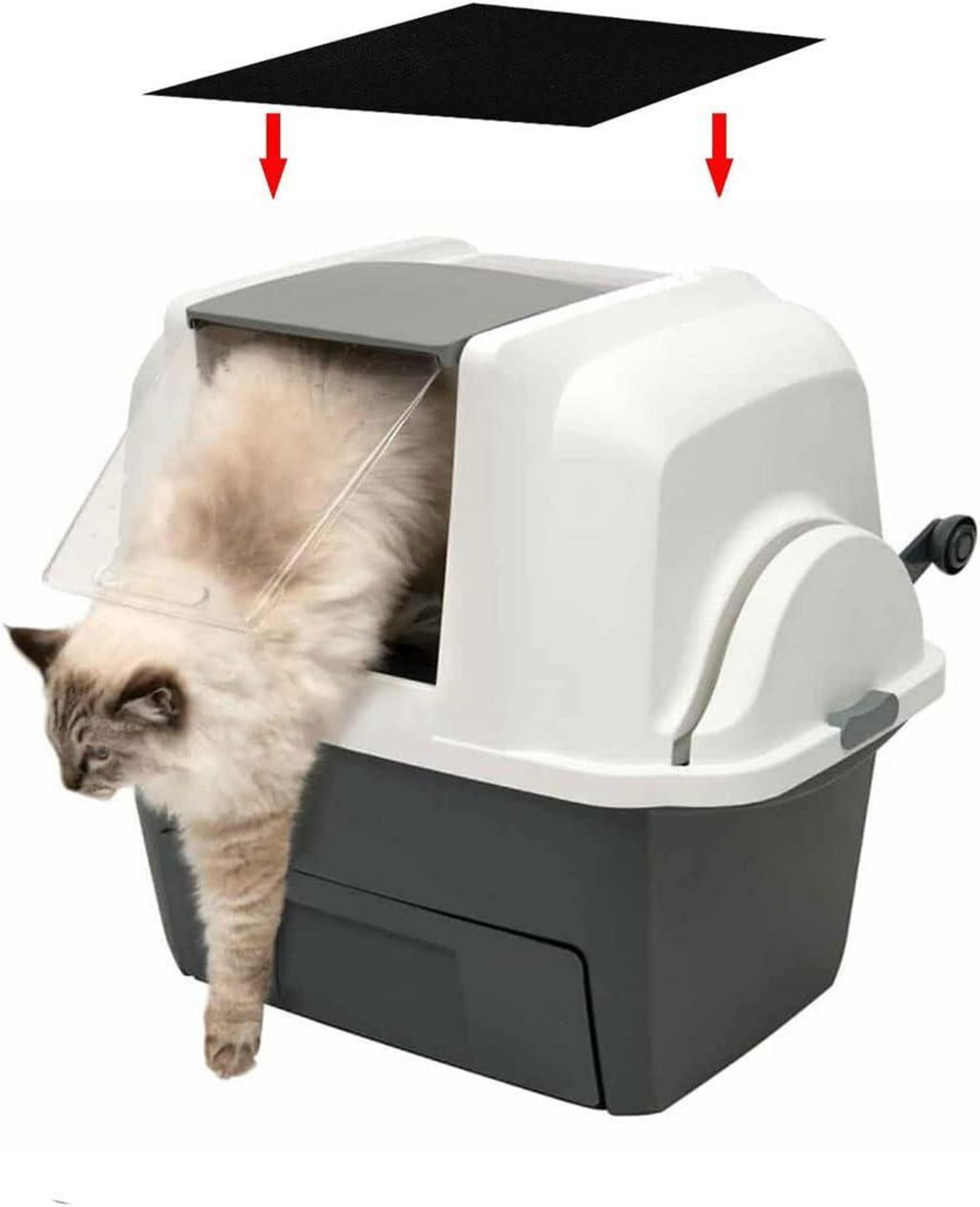 Aktivkohlefilter Katzenklo Kohlenstofffilter Geruchsfilter 6er-Set