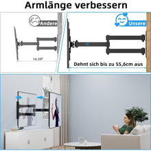 Full Motion TV Wandhalterung 17-42 Zoll VESA 200x200mm