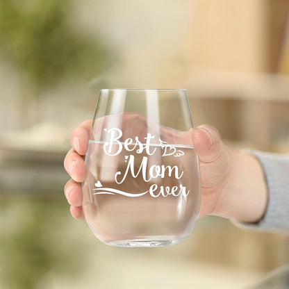 Personalisiertes Weinglas ohne Stiel, Muttertagsgeschenk, Geburtstagsgeschenk