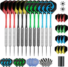 Dartpfeile Set Metallspitze 20g 12er Pack inkl. Zubehör