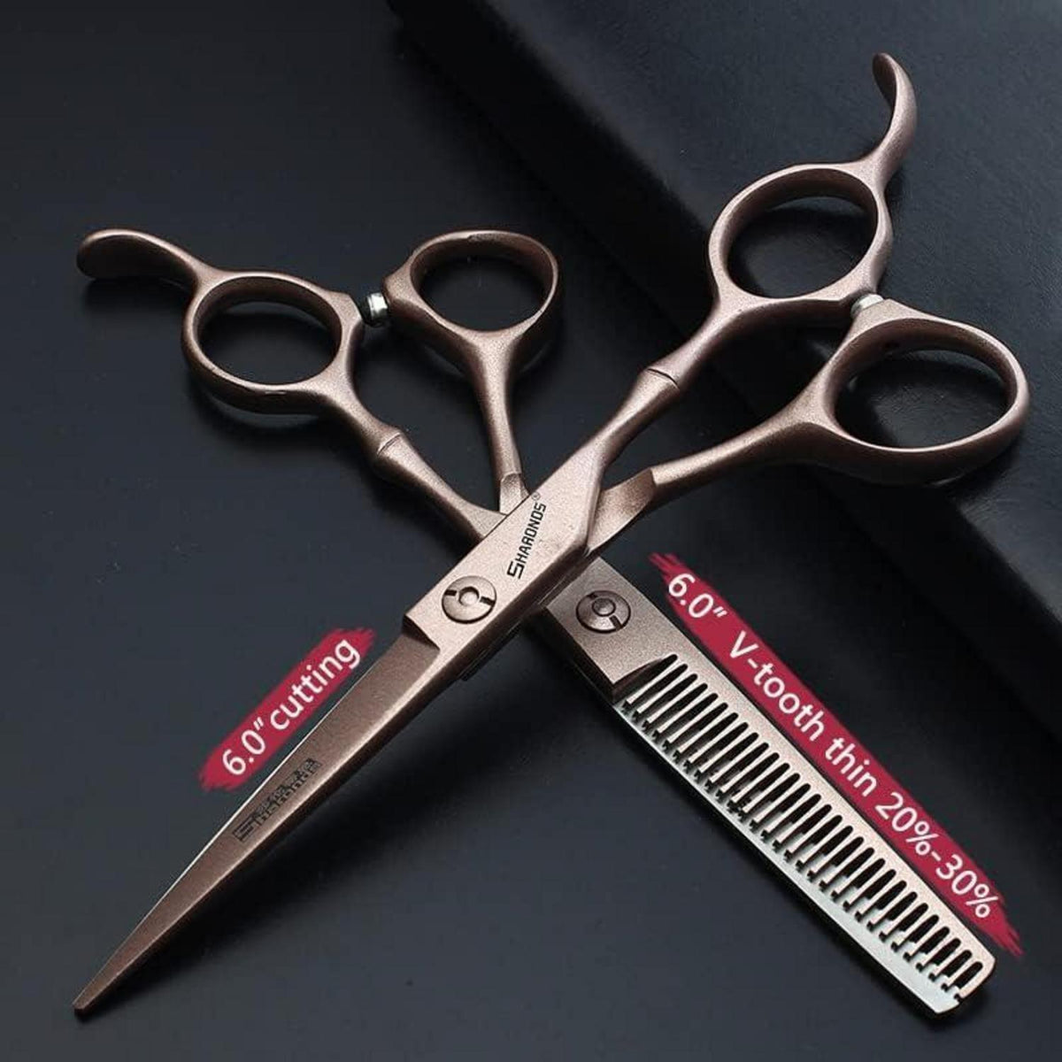 6 Zoll/7 Zoll Haarschneideschere Set – Präzise & Ergonomisch