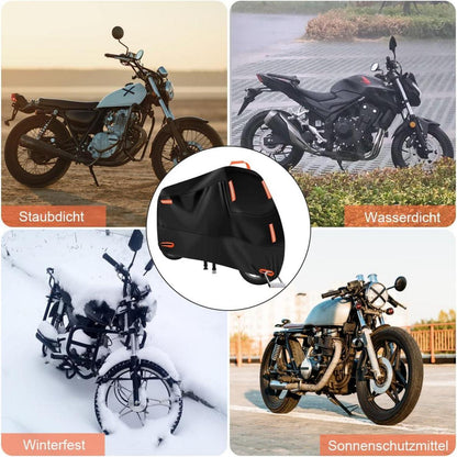 Motorradabdeckung XXL Wasserdicht 210D Outdoor Abdeckplane