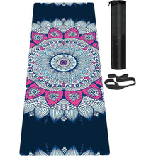 Umweltfreundliche Yoga Matte mit Tragegurt Rutschfeste