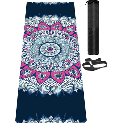 Umweltfreundliche Yoga Matte mit Tragegurt Rutschfeste