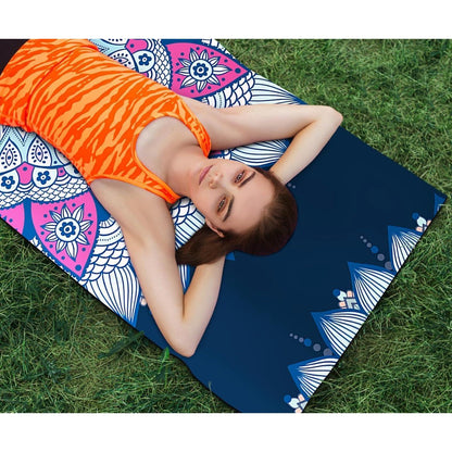 Umweltfreundliche Yoga Matte mit Tragegurt Rutschfeste