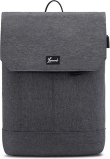 Laptop Rucksack 15,6 Zoll mit Diebstahlschutz & USB, Dunkelgrau