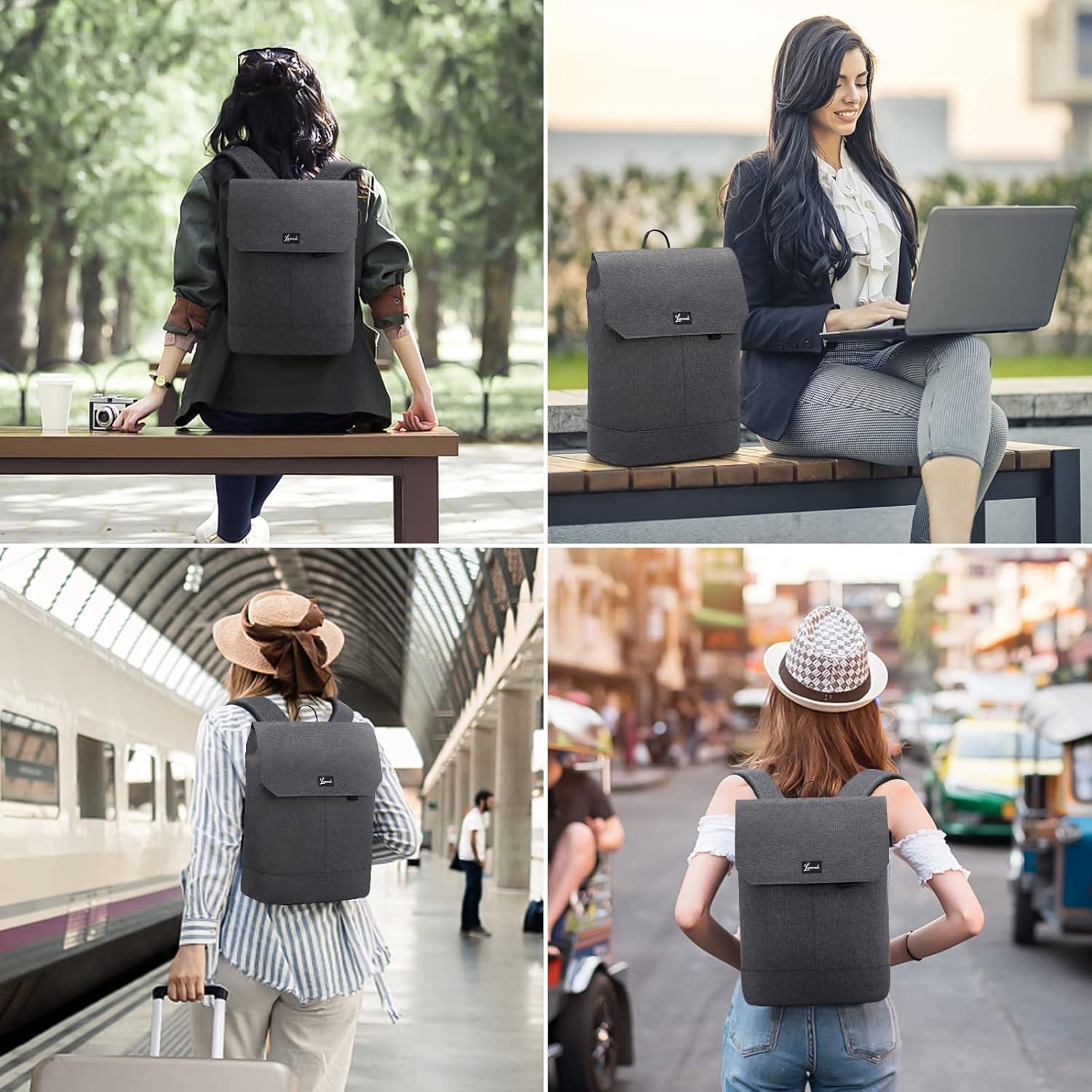 Laptop Rucksack Herren 15,6 Zoll USB Ladeanschluss Anti Diebstahl