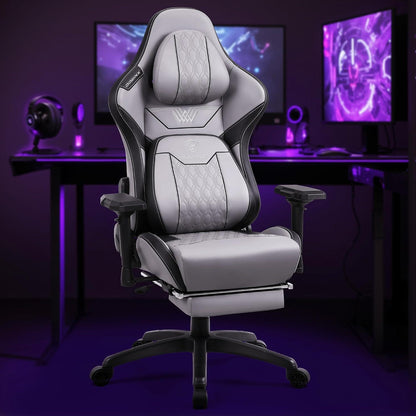 Ergonomischer Gaming Stuhl mit 4D-Armlehnen und
