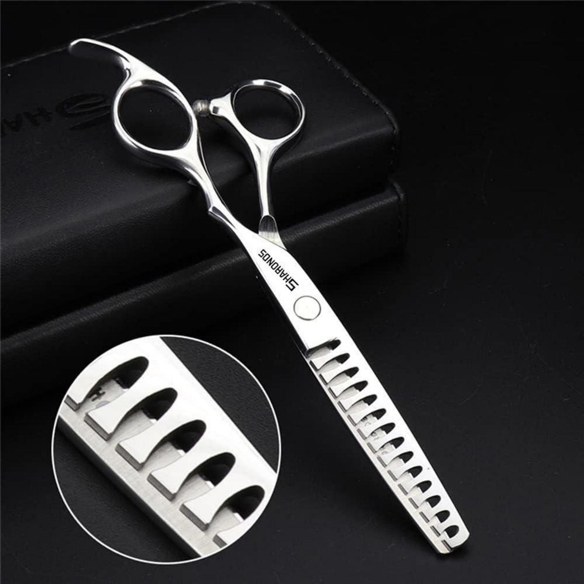 Professionelle Haarschere 6/6.5 Zoll 440C Stahl – Set 4 Stück