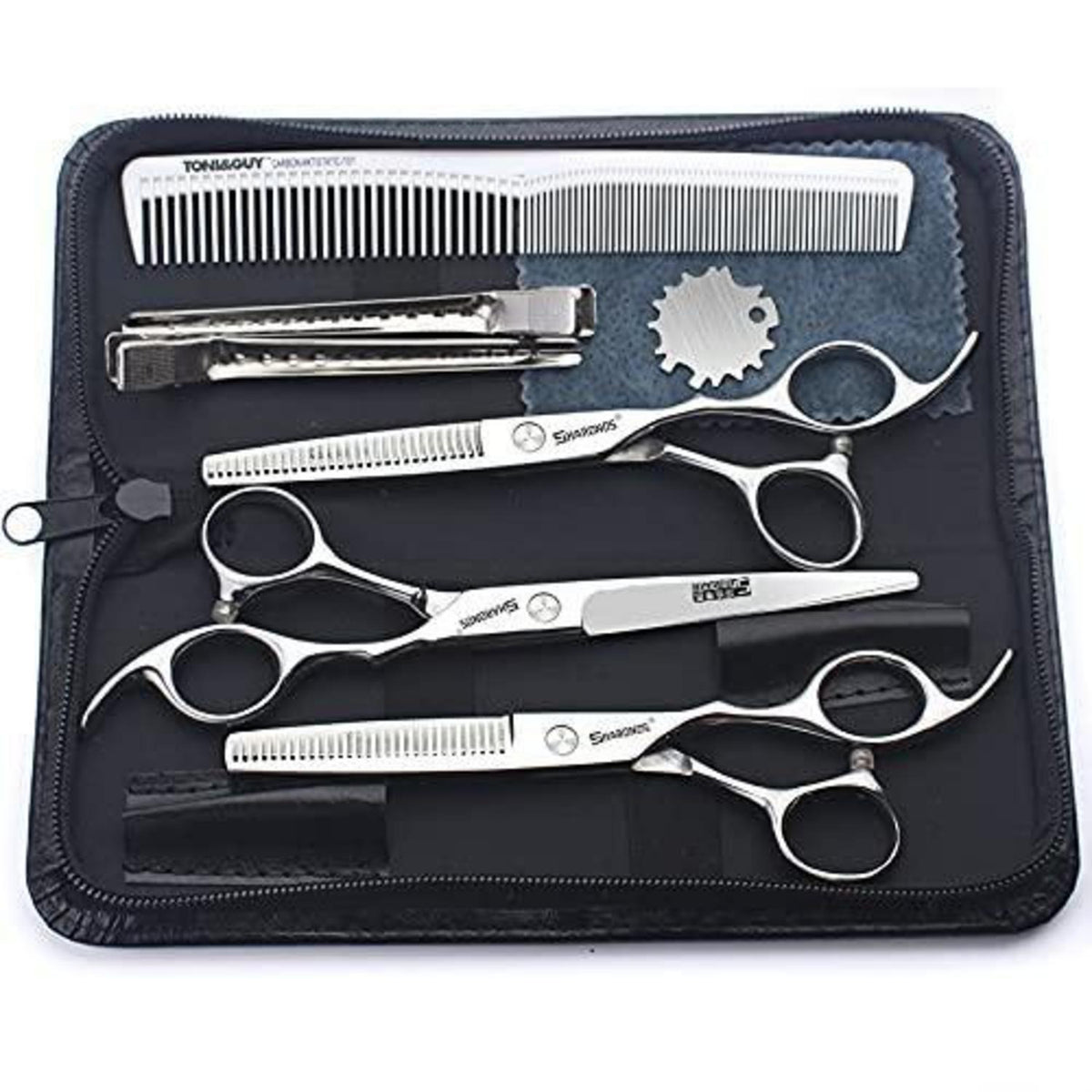 Professionelle Friseurschere 6/6.5 Zoll – Set mit 3 Effilierschere