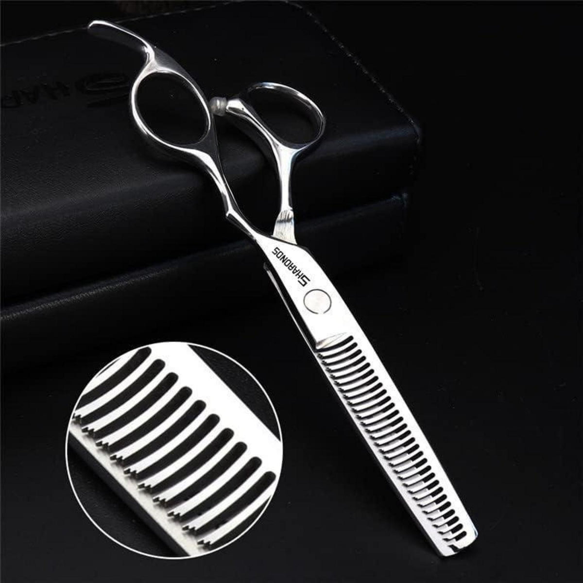 Professionelle Friseurschere 6/6.5 Zoll – Set mit 3 Effilierschere