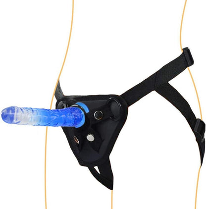 Realistischer Strap-on Dildo mit Starkem Saugnapf 20cm