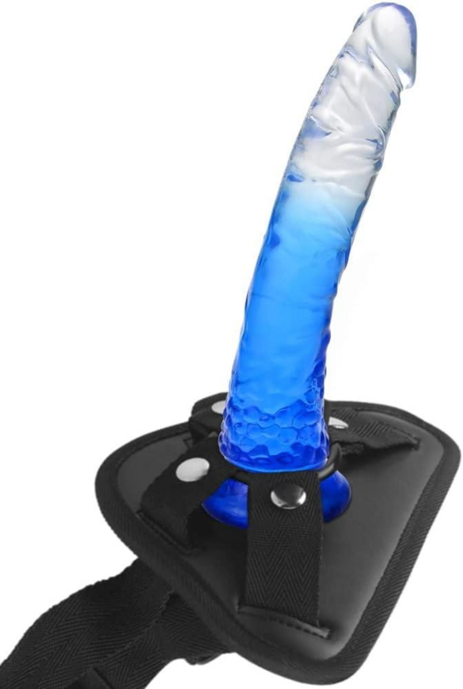 Realistischer Strap-on Dildo mit Starkem Saugnapf 20cm