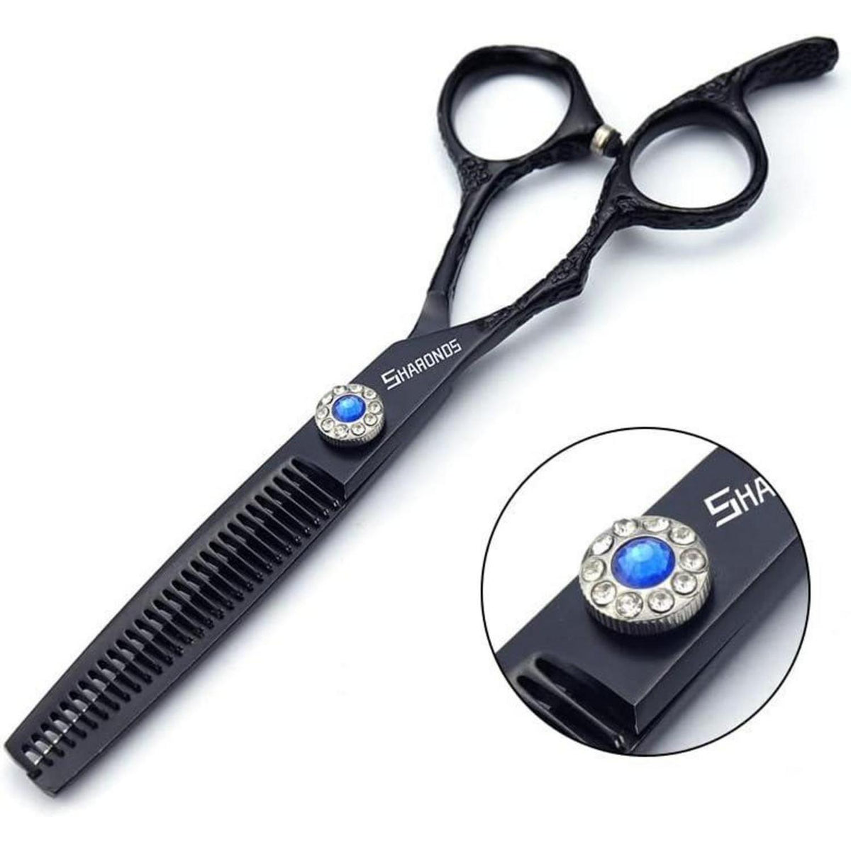 6-Zoll Linkshänder Friseurschere Set (3 Stück) – Edelstahl