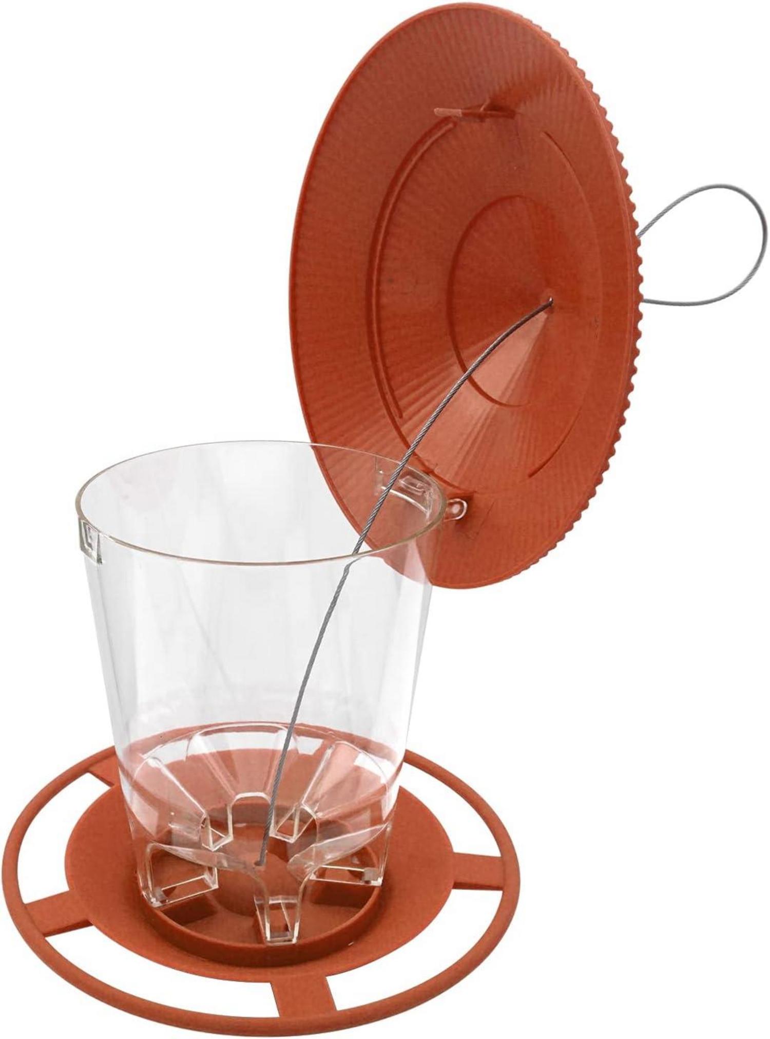 Vogel Futterautomat für Garten Vögel 1000ml Kapazität Größe EinstellbareFütterung