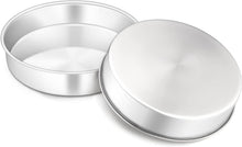 Kuchenform Set Edelstahl Rund Backform 20cm 2er-Pack