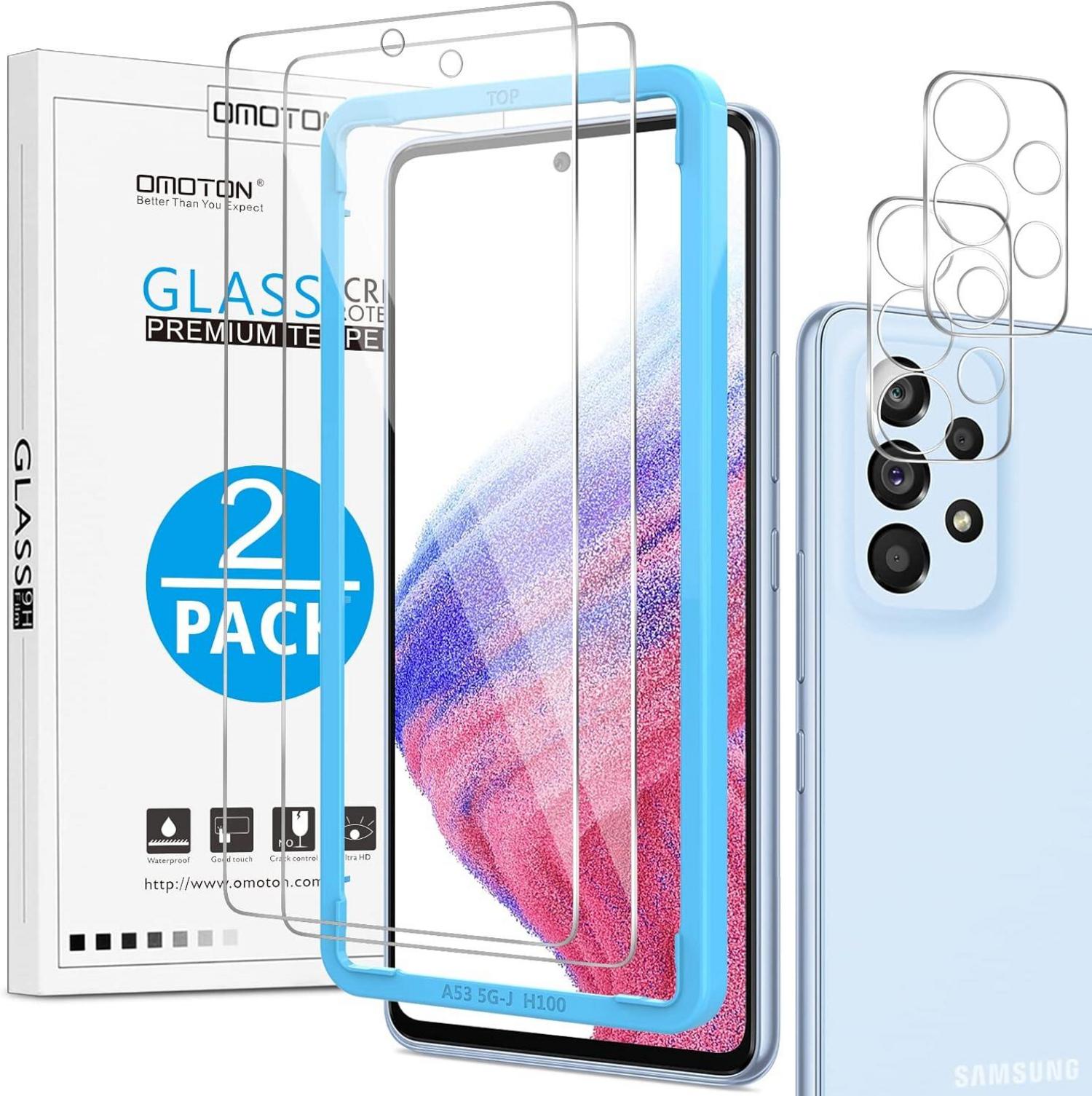Panzer Schutzglas für Samsung Galaxy A53 5G, 2+2