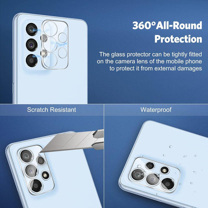 Panzer Schutz Glas für Samsung Galaxy A53 5G + Kamerafolie [2+2