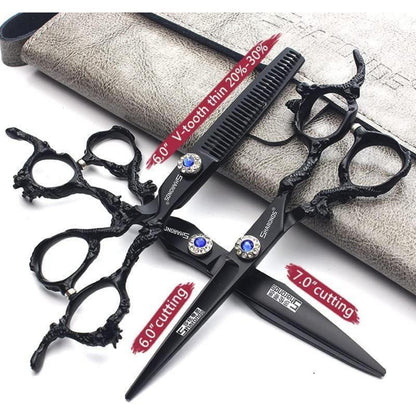 Professionelle Friseurschere Set 6-8 Zoll Edelstahl