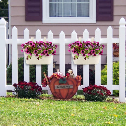 2er Hängetopf Set Vintage Blumentopf Übertopf Balkon Draußen Garten