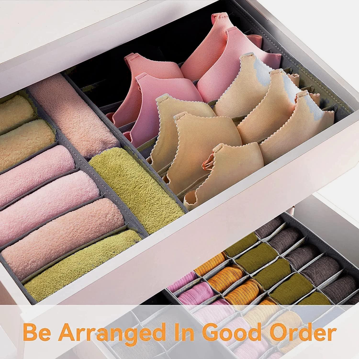 Unterwäsche Stoffboxen Organizer BH Socken Schubladen Aufbewahrung