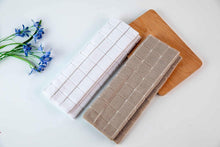 8er-Set Microfaser Geschirrtücher 45x65cm Khaki Plüschig