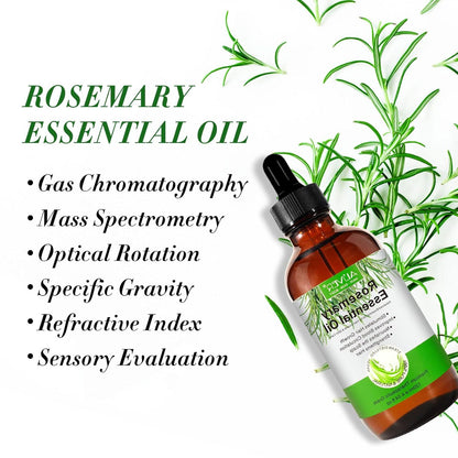 Rosmarinöl Haarwachstum 120ML, Ätherisches Rosmarinöl für